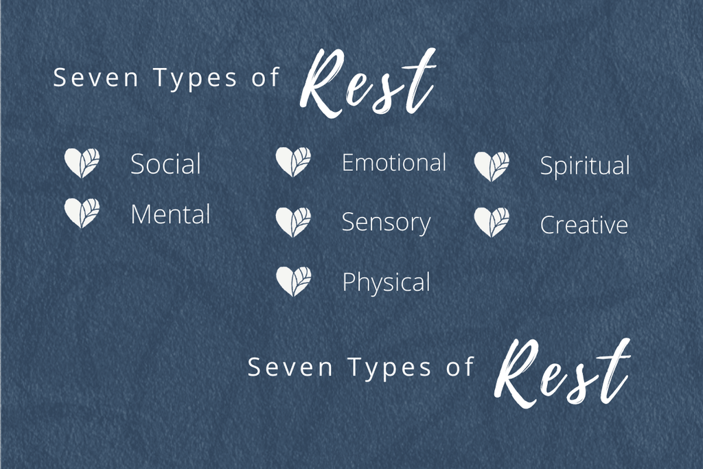 how to rest - 7 types of rest