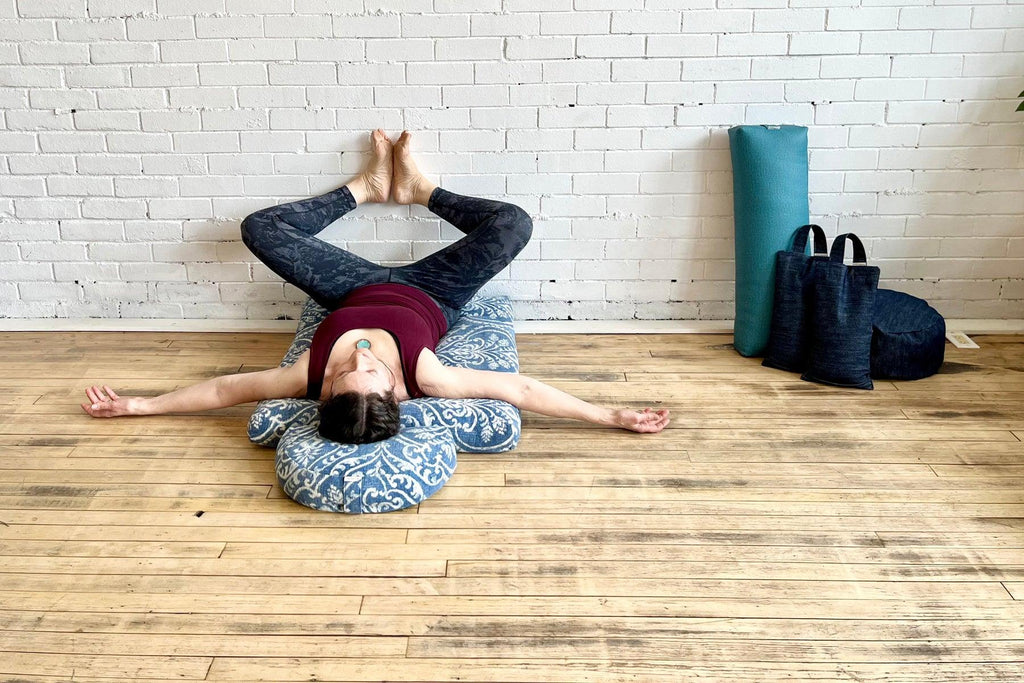 How to do Yin Yoga Sequence at the Wall