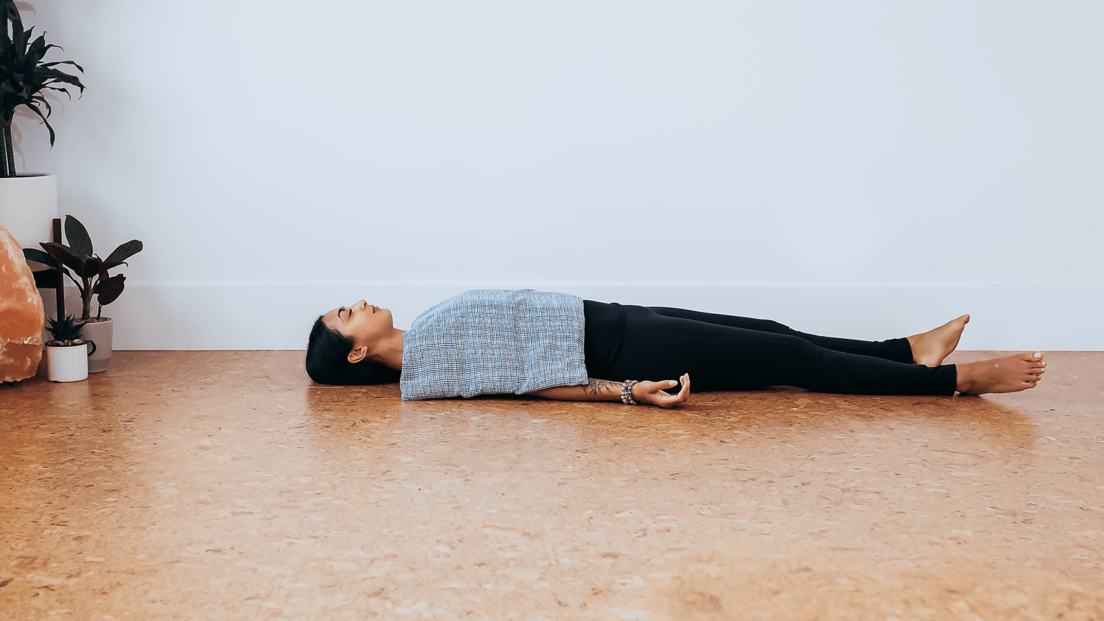 Weighted discount yoga blanket