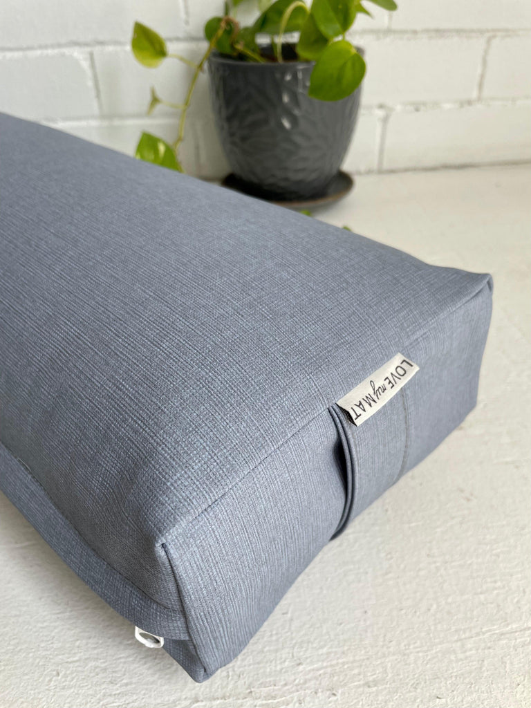 Rain Vinyl Prana Bolster - Love My Mat