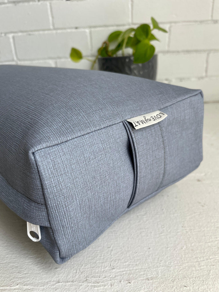 Rain Vinyl Prana Bolster - Love My Mat