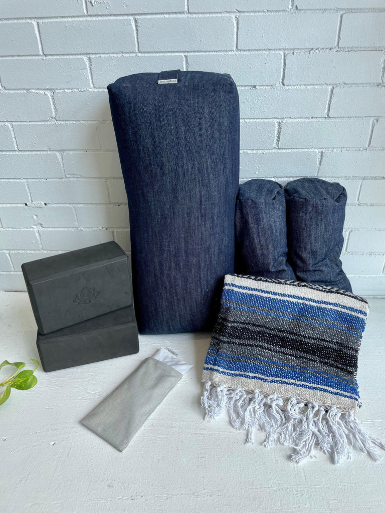 Deluxe Restorative Yoga Bundle - Love My Mat