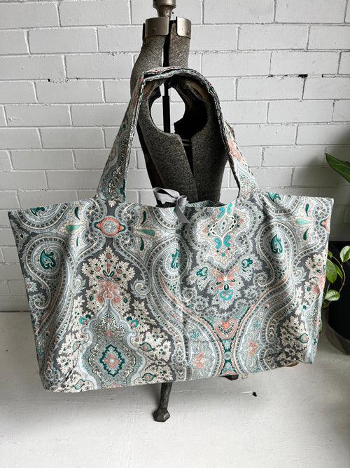 Extra Large Yoga Mat Bags with pretty fabrics