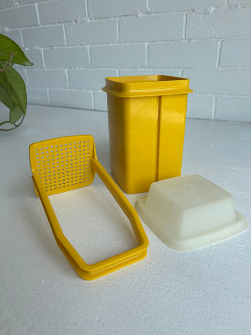 Three piece Tupperware celery elevator on white background