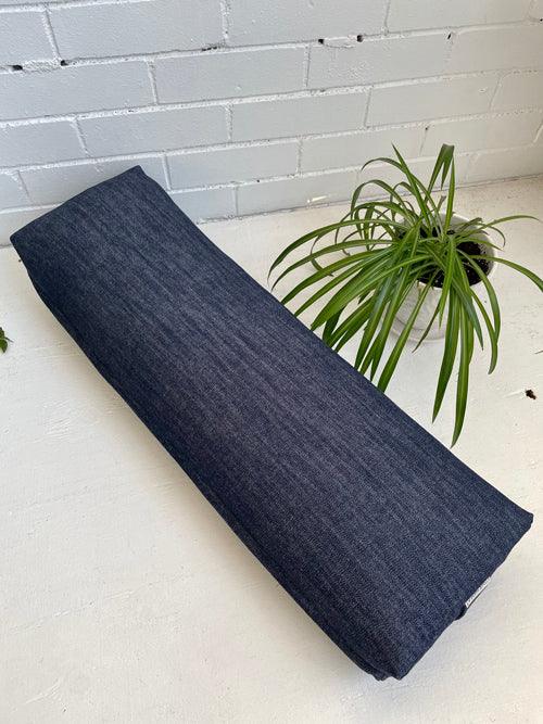 Denim Yoga Bolster - Love My Mat