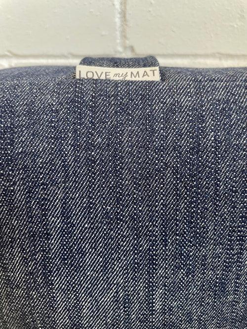 Denim Yoga Bolster - Love My Mat