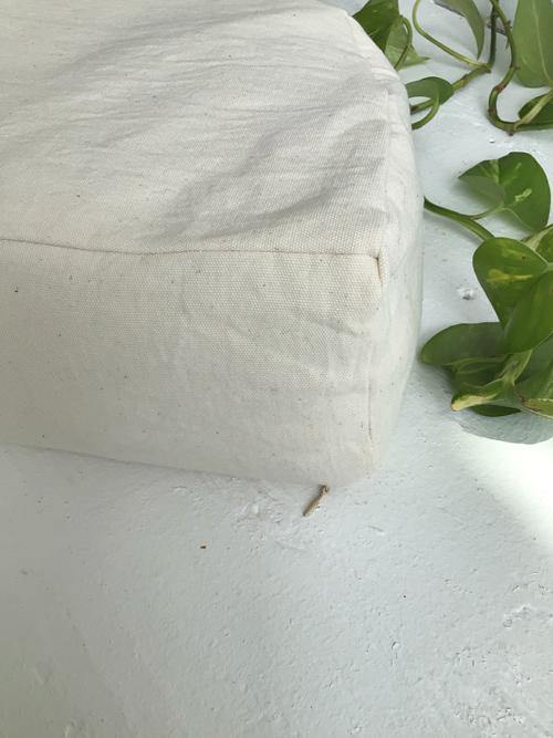 Ivory Meditation Cushion - Love My Mat
