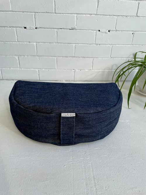 Denim Meditation Cushion - Love My Mat