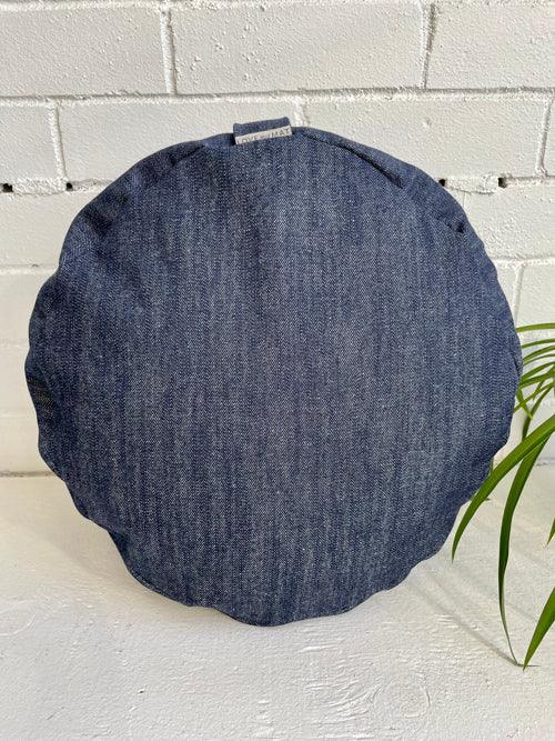 Denim Modern Zafu - Love My Mat