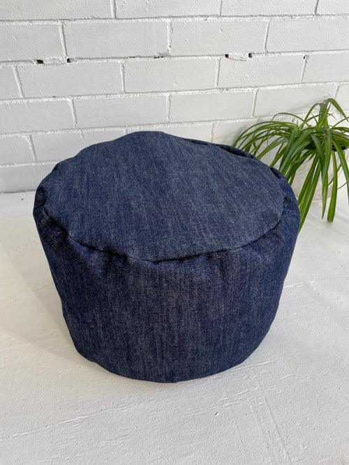 Denim Tall Modern Zafu - Love My Mat