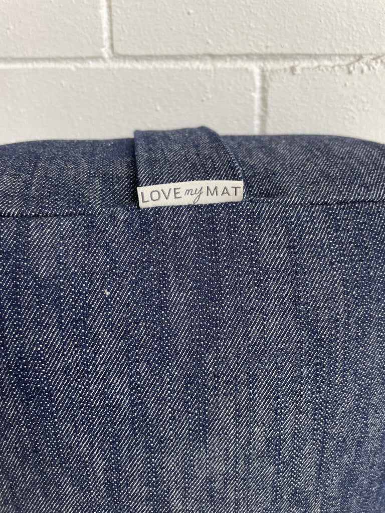 Denim Traditional Bolster - Love My Mat