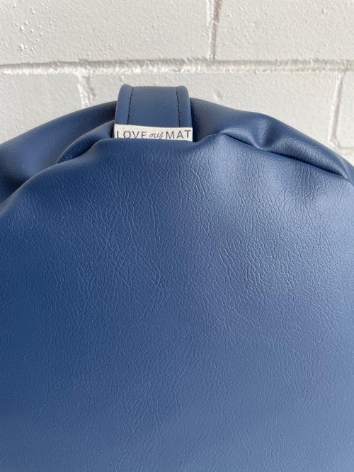 Sapphire Vinyl Modern Zafu - Love My Mat
