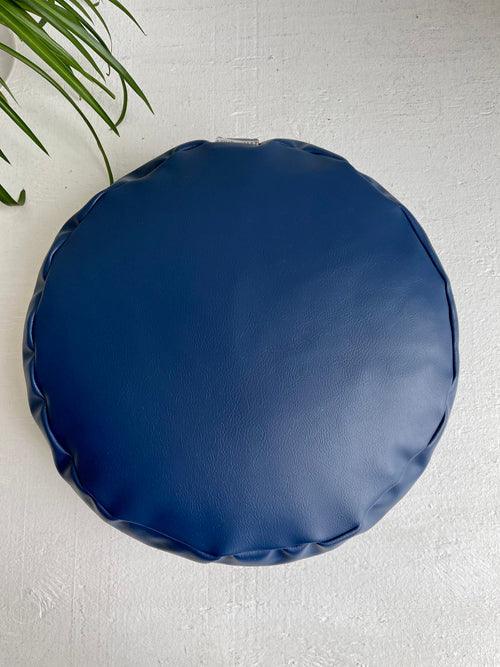 Sapphire Vinyl Modern Zafu - Love My Mat