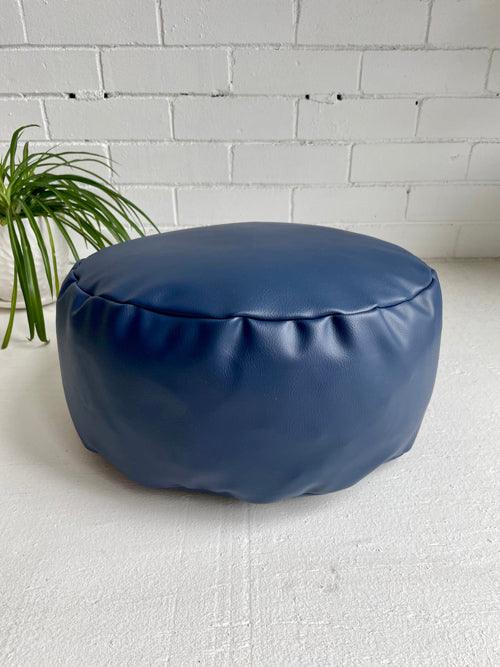 Sapphire Vinyl Modern Zafu - Love My Mat