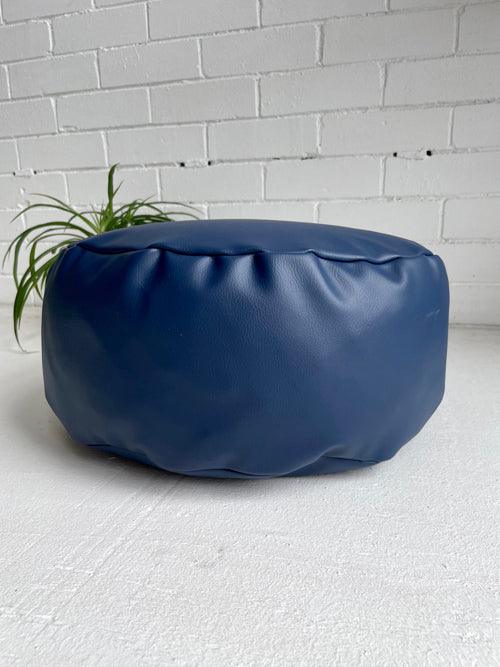 Sapphire Vinyl Modern Zafu - Love My Mat