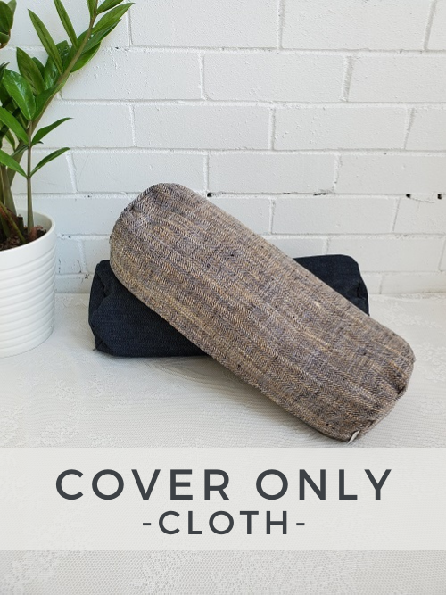 Cloth Mini Round Bolster - Cover Only - - Love My Mat